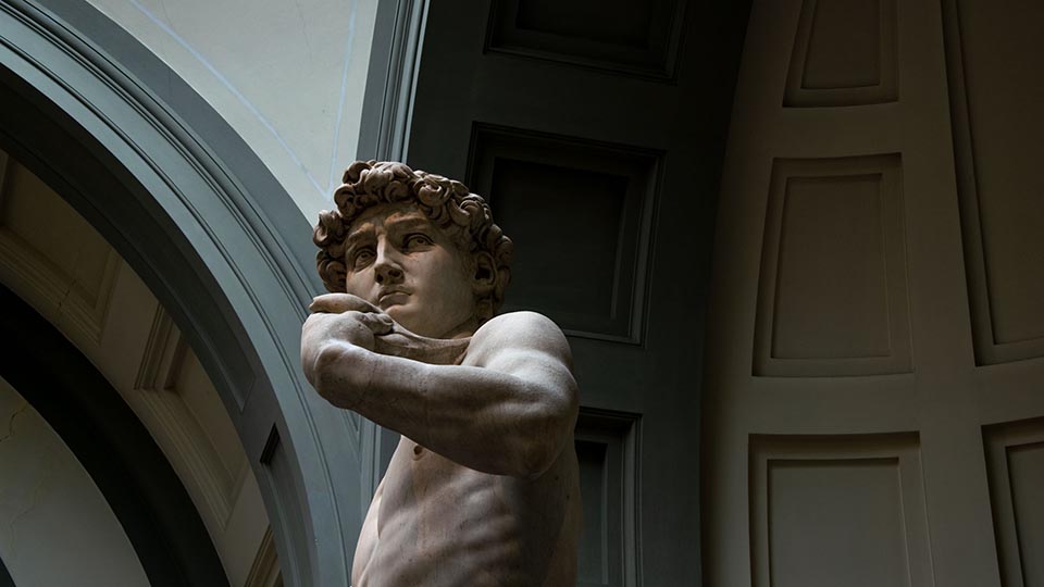 DAVID DI MICHELANGELO FLROENCE ACCADEMIA GALLERY